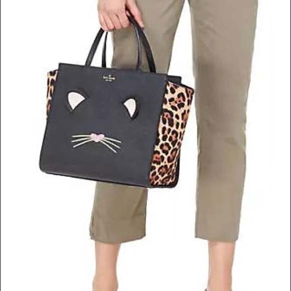 Kate Spade Run Wild Hayden Leopard Bag New w/ Tag - Picture 3 of 8